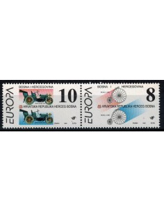 Timbre Poste BH croate N° 0006/07 N ** philatélie foxtimbre