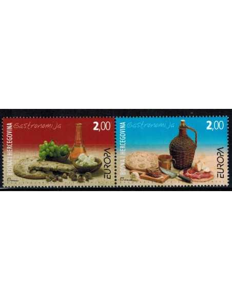 Timbre Poste BH croate N° 0132/33 N ** philatélie foxtimbre