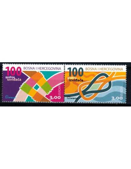 Timbre Poste BH croate N° 0178/79 N ** philatélie foxtimbre