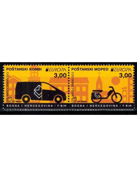 Timbre Poste BH croate N° 0328/29 N ** philatélie foxtimbre