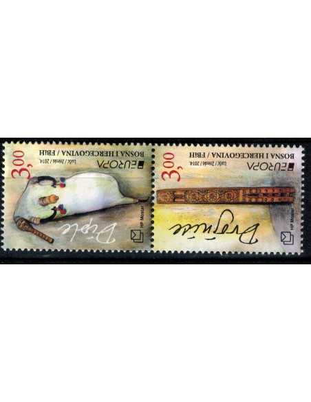 Timbre Poste BH croate N° 0351/52 N ** philatélie foxtimbre