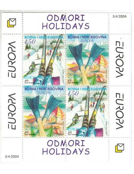 Timbre Poste BH croate N° F0105/106a N ** philatélie foxtimbre