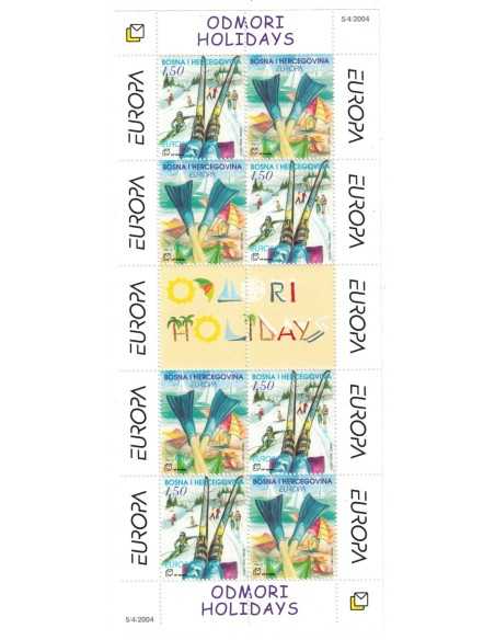 Timbre Poste BH croate N° F0105/106 N ** philatélie foxtimbre