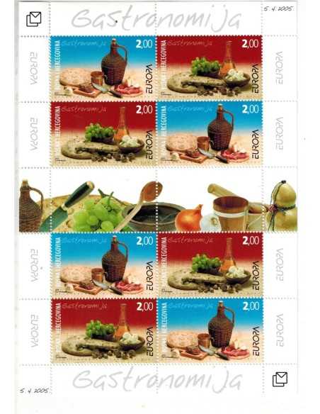 Timbre Poste BH croate N° F0132/133 N ** philatélie foxtimbre