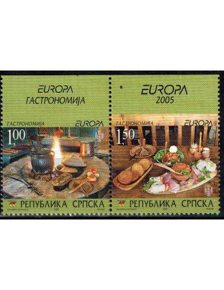 Timbre Poste BH Serbe N° 0306/307a N ** philatélie foxtimbre