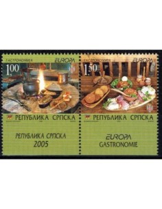 Timbre Poste BH Serbe N° 0306/307b N ** philatélie foxtimbre