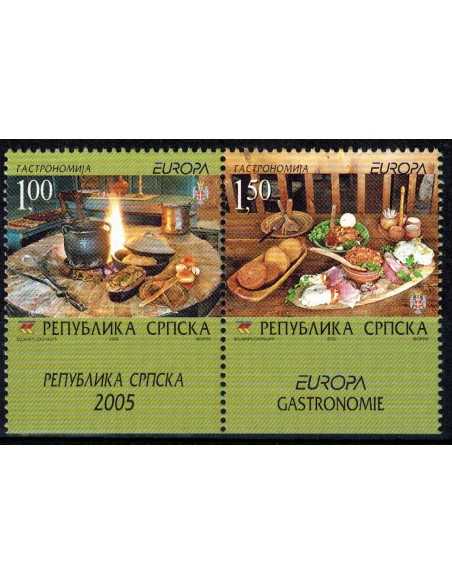 Timbre Poste BH Serbe N° 0306/307b N ** philatélie foxtimbre