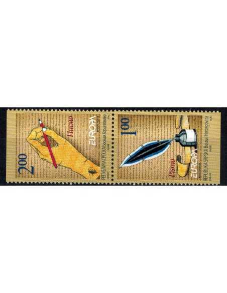 Timbre Poste BH Serbe N° 0395/396 N ** philatélie foxtimbre