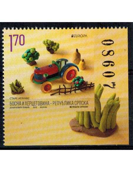 Timbre Poste BH Serbe N° 0602a N ** philatélie foxtimbre