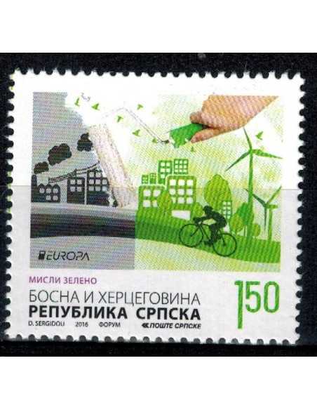 Timbre Poste BH Serbe N° 0630 N ** philatélie foxtimbre