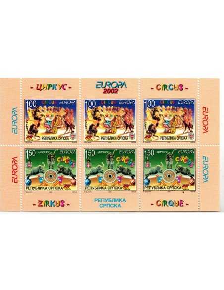 Timbre Poste BH Serbe N° F0226/27 N ** philatélie foxtimbre