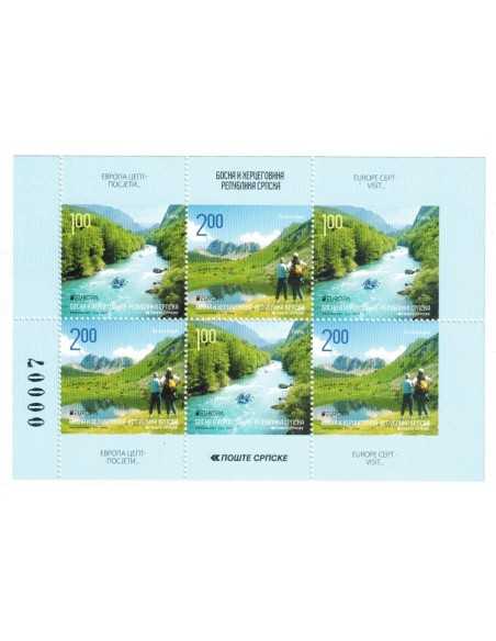 Timbre Poste BH Serbe N° F0522/523a N ** philatélie foxtimbre