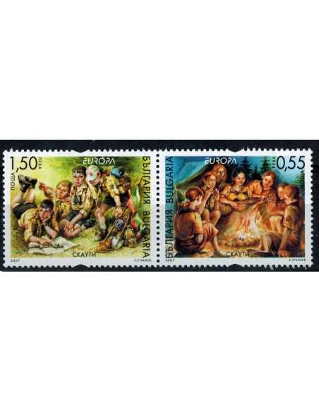 Timbre Poste Bulgarie N° 4131/32 N ** philatélie foxtimbre