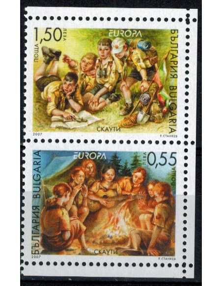 Timbre Poste Bulgarie N° 4133/34 N ** philatélie foxtimbre