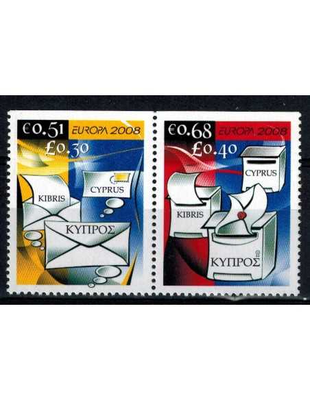 Timbre Poste Chypre N° 1139/40a N ** philatélie foxtimbre