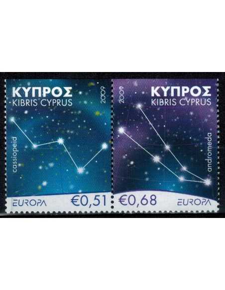 Timbre Poste Chypre N° 1162/63a N ** philatélie foxtimbre