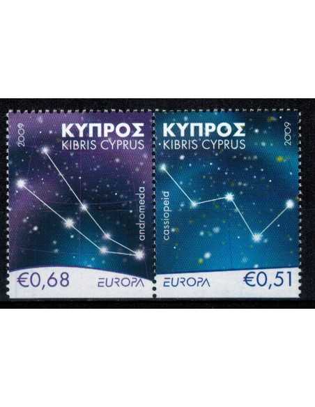 Timbre Poste Chypre N° 1162/63b N ** philatélie foxtimbre