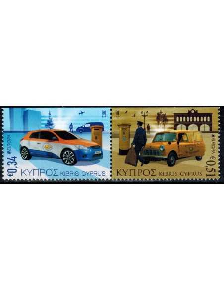 Timbre Poste Chypre N° 1263/64a N ** philatélie foxtimbre