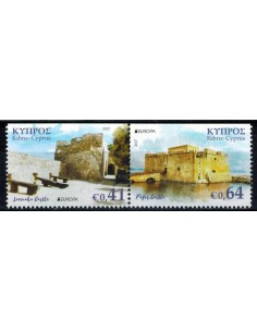 Timbre Poste Chypre N° 1382/83a N ** philatélie foxtimbre