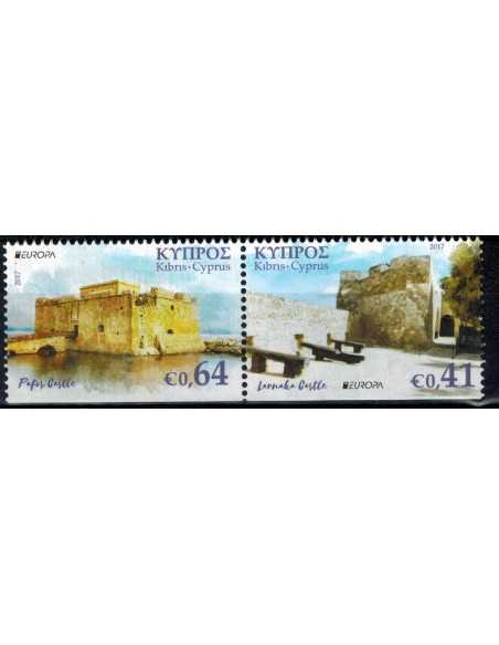 Timbre Poste Chypre N° 1382/83b N ** philatélie foxtimbre