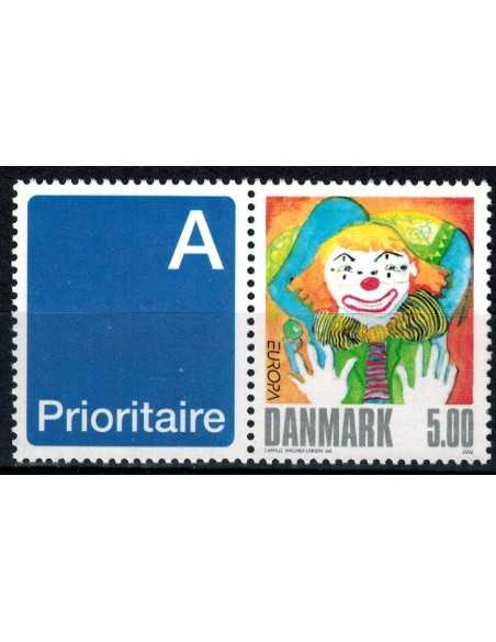 Timbre Poste Danemark N° 1310a N ** philatélie foxtimbre