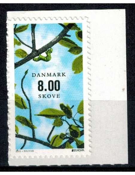 Timbre Poste Danemark N° 1631a N ** philatélie foxtimbre