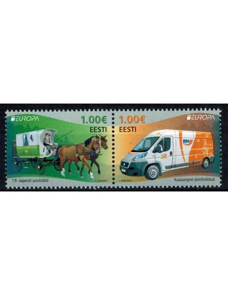 Timbre Poste Estonie N° 0705/06 N ** philatélie foxtimbre