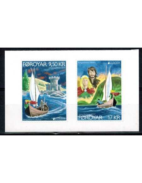 Timbre Poste Féroé N° 0890/91 N ** philatélie foxtimbre