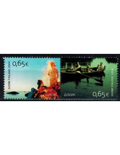 Timbre Poste Finlande N° 1672A N ** philatélie foxtimbre