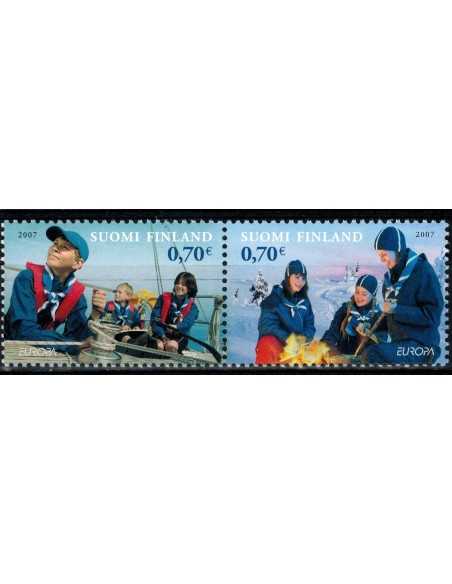 Timbre Poste Finlande N° 1813/14 N ** philatélie foxtimbre