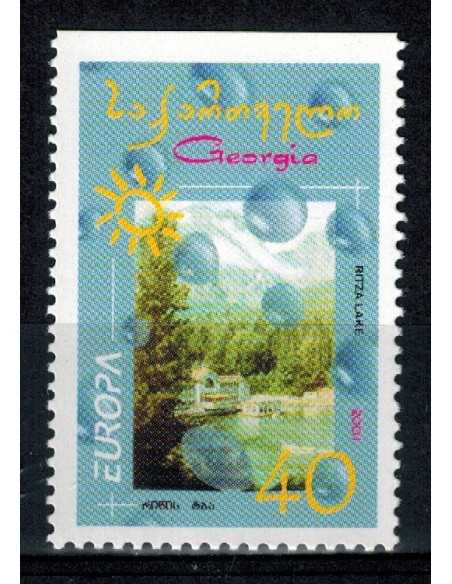 Timbre Poste Géorgie N° 0295a N ** philatélie foxtimbre