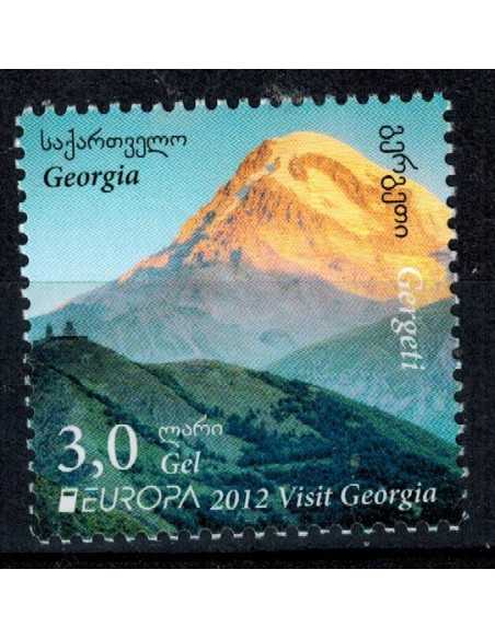 Timbre Poste Géorgie N° 0495 N ** philatélie foxtimbre