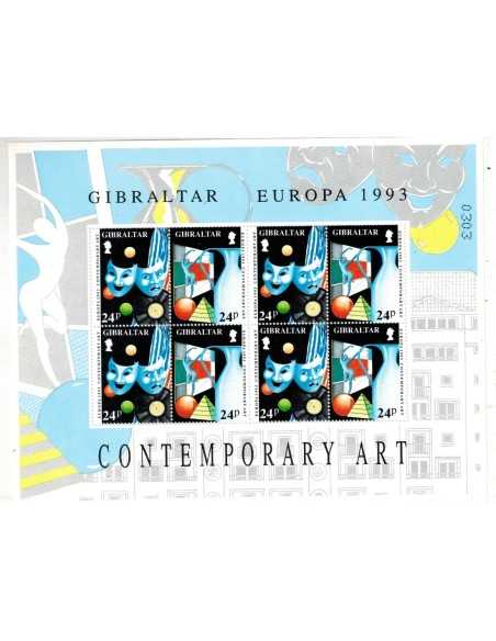 Timbre Poste Gibraltar N° 0663/664 N ** philatélie foxtimbre