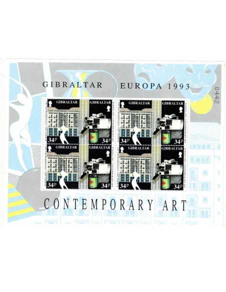 Timbre Poste Gibraltar N° 0665/666 N ** philatélie foxtimbre