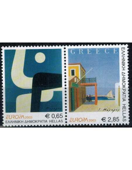 Timbre Poste Grece N° 2133/134 N ** philatélie foxtimbre