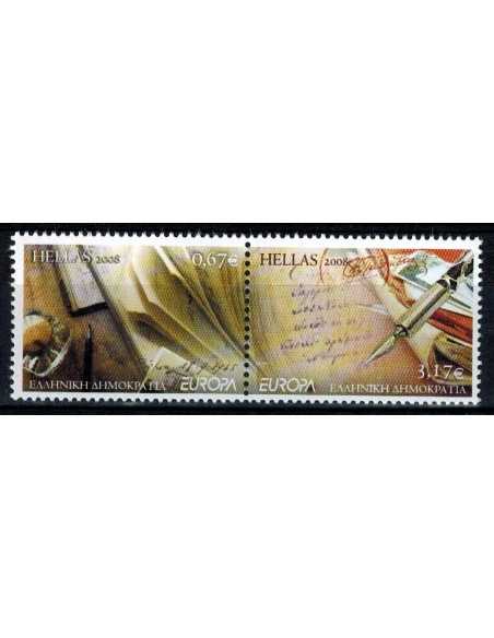 Timbre Poste Grece N° 2434/435 N ** philatélie foxtimbre