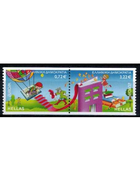 Timbre Poste Grece N° 2517/518 N ** philatélie foxtimbre