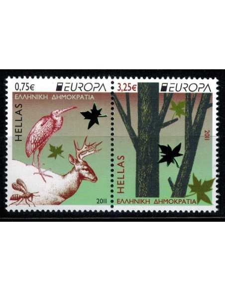 Timbre Poste Grece N° 2775/576 N ** philatélie foxtimbre