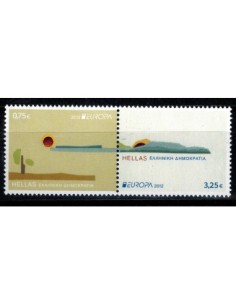 Timbre Poste Grece N° 2623/624 N ** philatélie foxtimbre