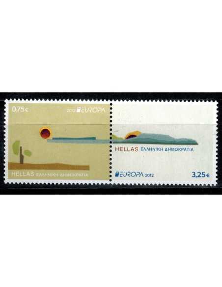 Timbre Poste Grece N° 2623/624 N ** philatélie foxtimbre