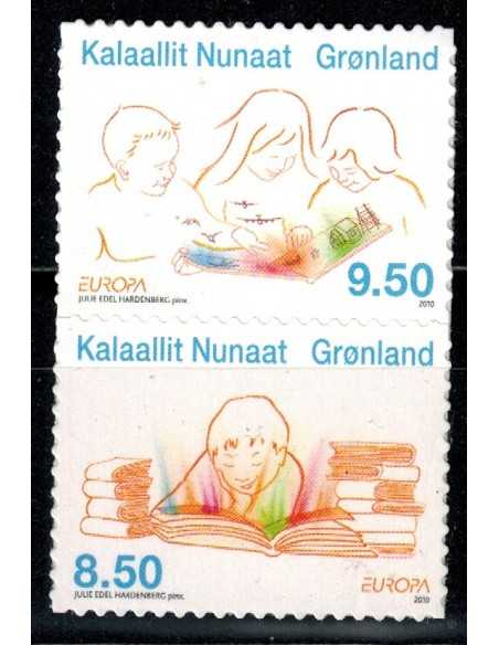 Timbre Poste Groenland N° 0535/536 N ** philatélie foxtimbre