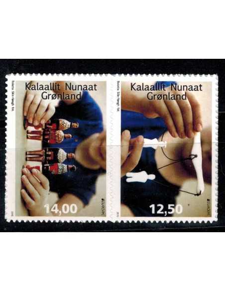 Timbre Poste Groenland N° 0678/679 N ** philatélie foxtimbre