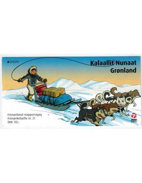 Timbre Poste Groenland N° C0611 N ** philatélie foxtimbre