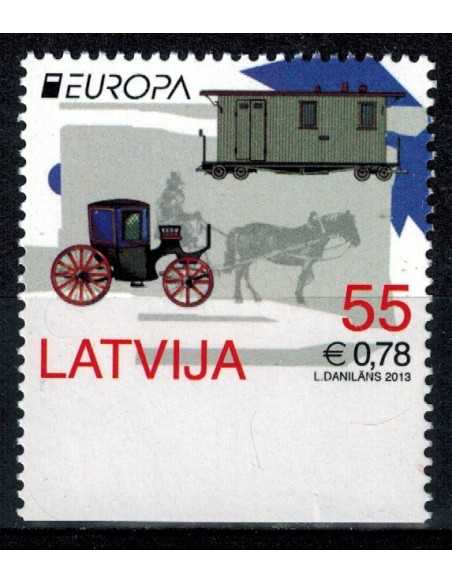 Timbre Poste Lettonie N° 0835b N ** philatélie foxtimbre