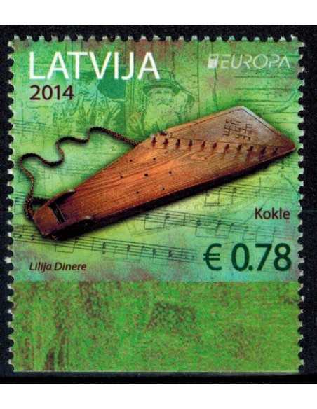 Timbre Poste Lettonie N° 0879b N ** philatélie foxtimbre