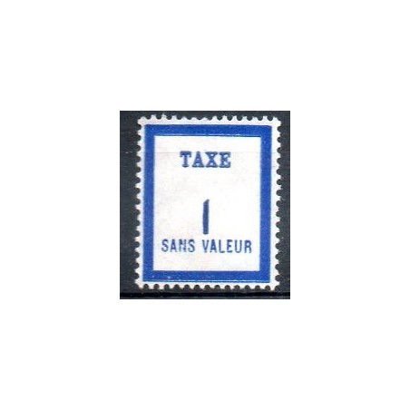 Fictif Neuf sans gomme  N° T01