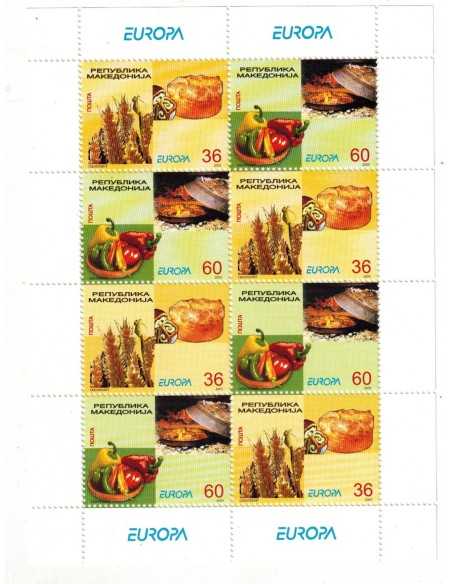 Timbre Poste Macédoine N° F0338/339 N ** philatélie foxtimbre