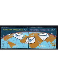 Timbre Poste Macédoine N° 0442/443 N ** philatélie foxtimbre