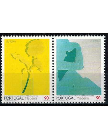 Timbre Poste madere N° 0169/170 N ** philatélie foxtimbre