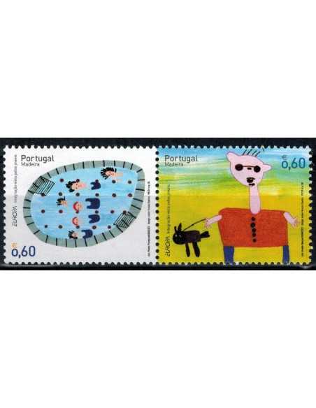 Timbre Poste madere N° 0265/266 N ** philatélie foxtimbre